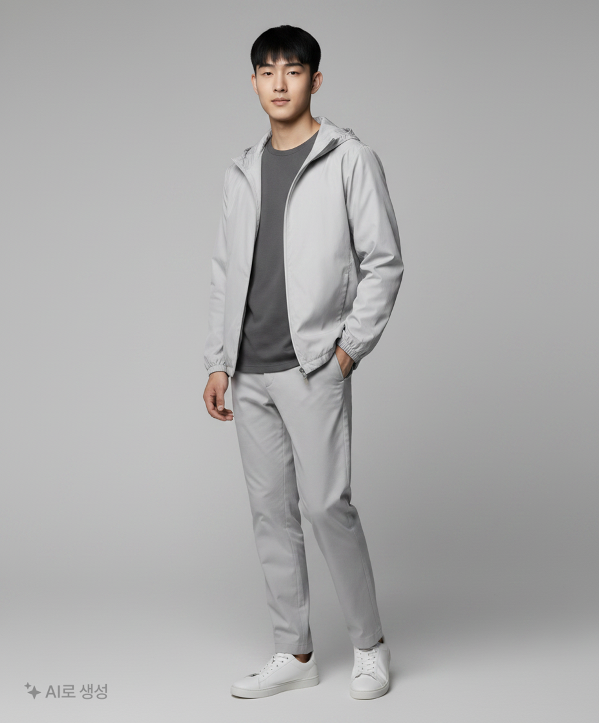 스파오(SPAO) 나일론/코치 재킷 M