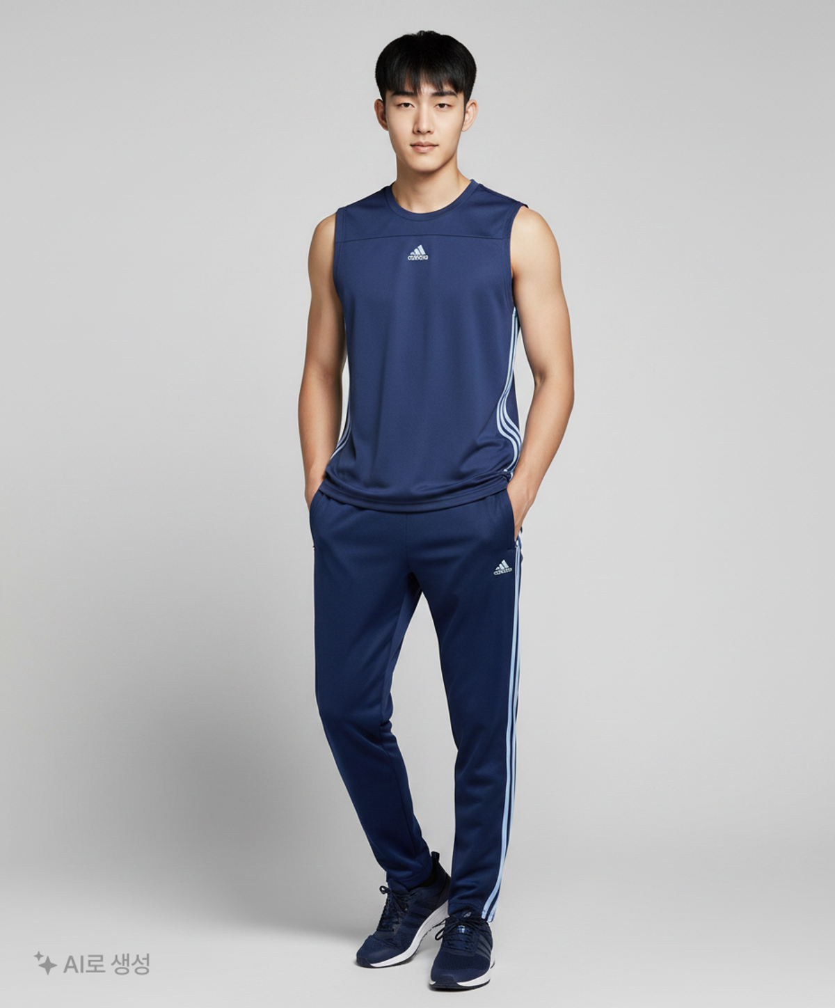 아디다스(ADIDAS) 나시/민소매 티셔츠 L