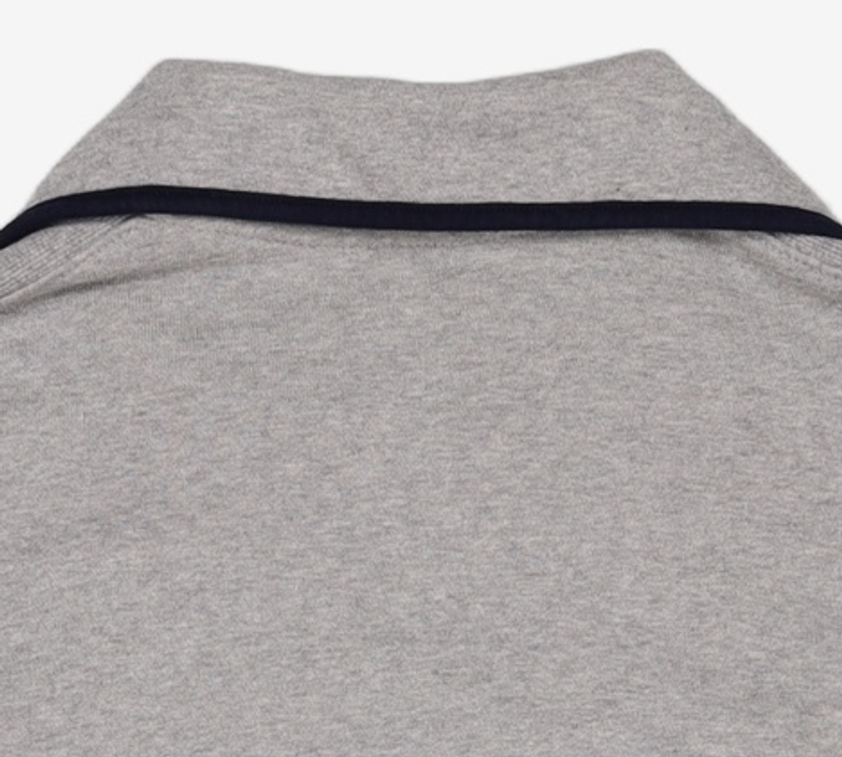 논로컬(NONLOCAL) Rose Wappen Collar zip-up - Grey FREE