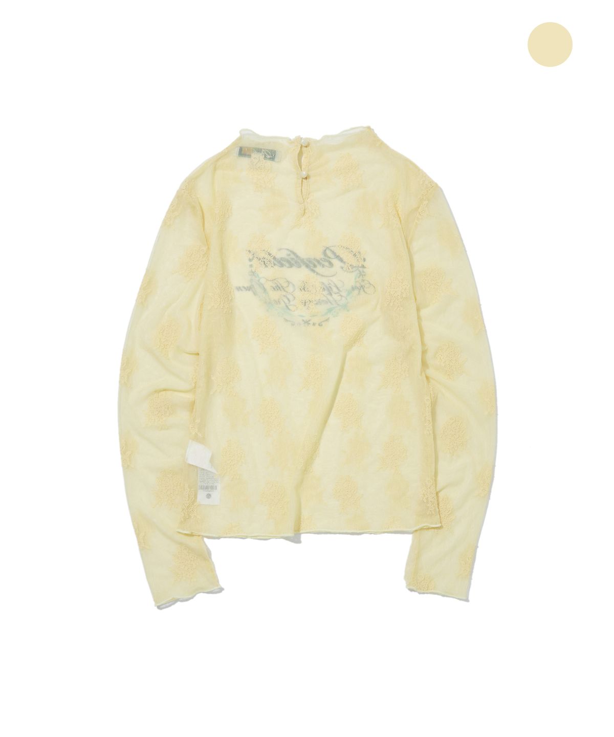 펜필드(PENFIELD) [PF]빈티지 시스루 롱 슬리브_우먼_FS3WR22F