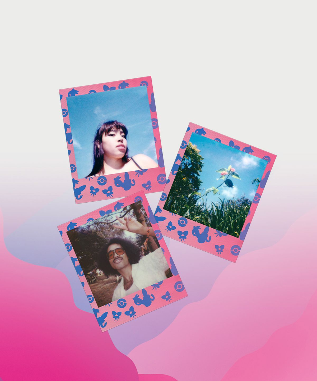 폴라로이드(POLAROID) Go 컬러필름-포켓몬 님피아 에디션-더블팩