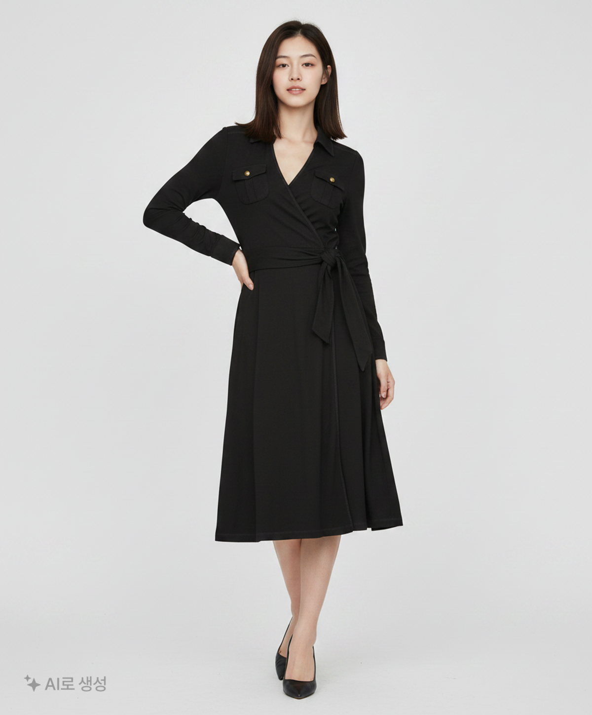 제라드다렐(GERARD DAREL) 미디 원피스 38