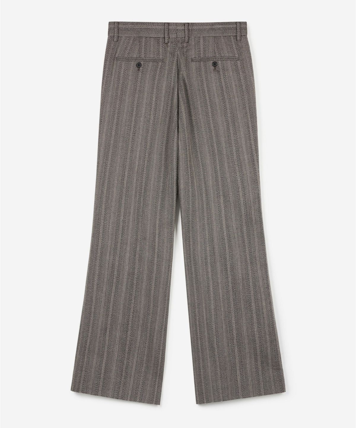 티엔지티(TNGT) Wool Herringbone Flare Pants (Grey) TNPA6F107G2
