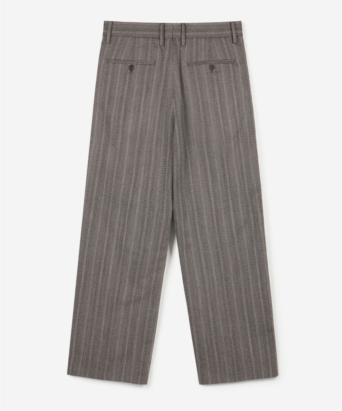 티엔지티(TNGT) Wool Herringbone Wide Pants (Grey) TNPA6F102G2