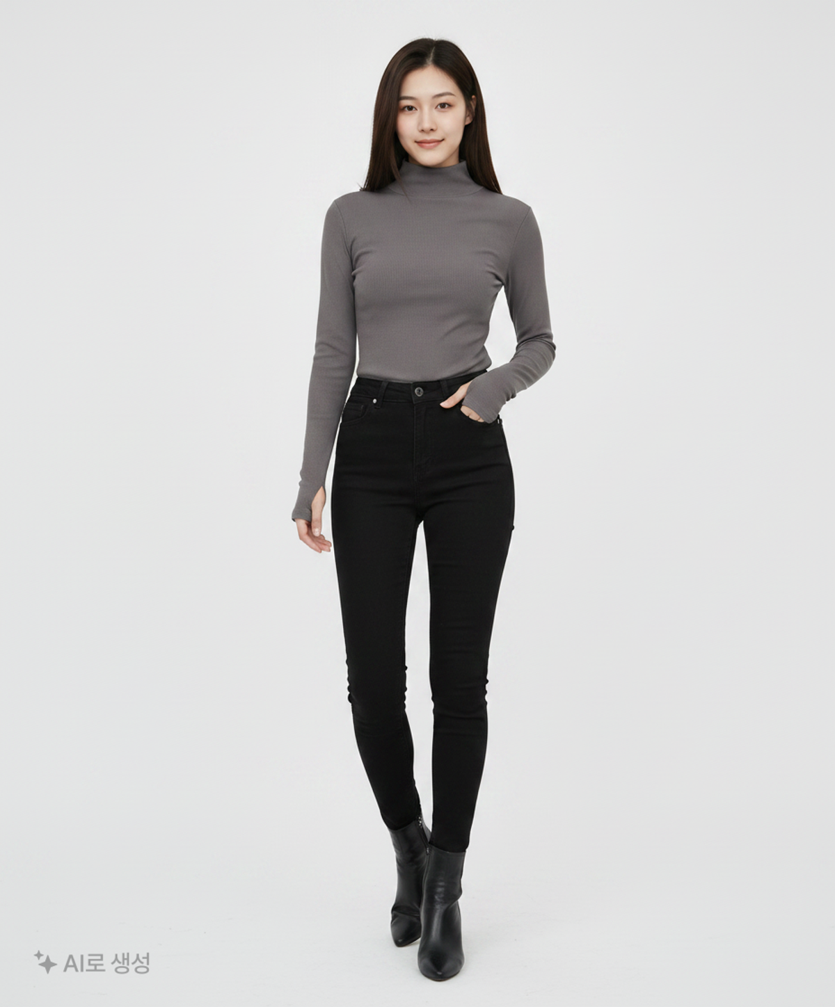 안다르(ANDAR) 긴소매 티셔츠 4
