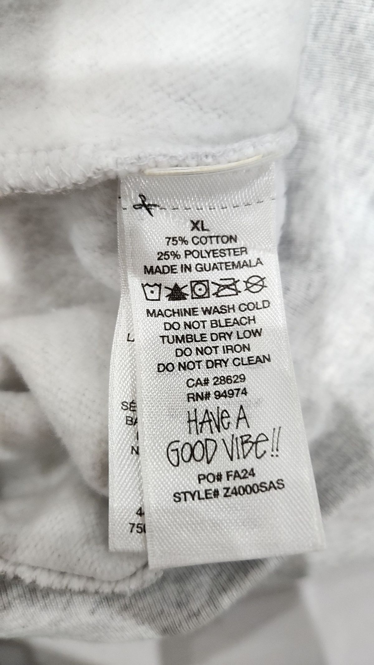 스투시(STUSSY) 후드 티셔츠 XL