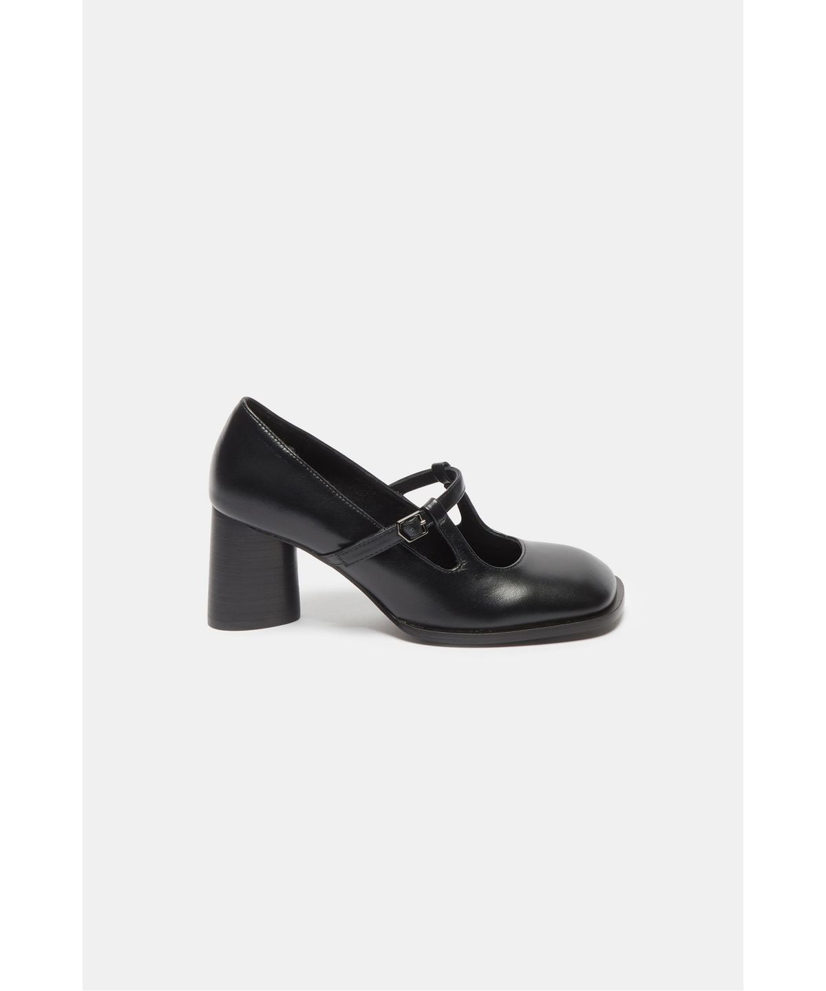 슈콤마보니(SUECOMMA BONNIE) Square mary jane pumps(black)_DA1BA26501BLK