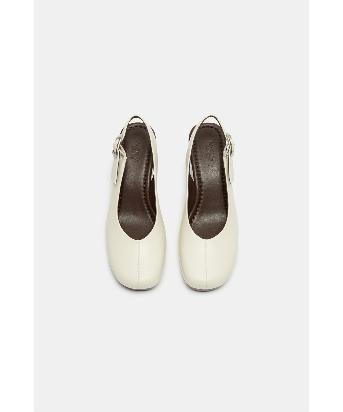 슈콤마보니(SUECOMMA BONNIE) Arch slingback shoes(ivory)_DG2DA26501IVY