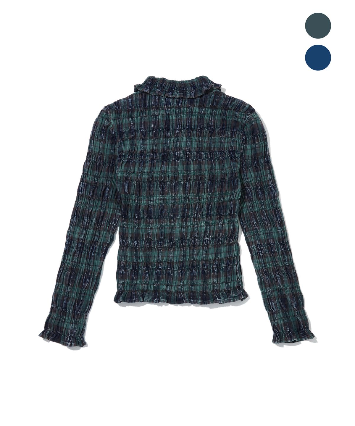 펜필드(PENFIELD) [PF]워싱 스모킹 긴소매 셔츠_우먼_FS3WR10F