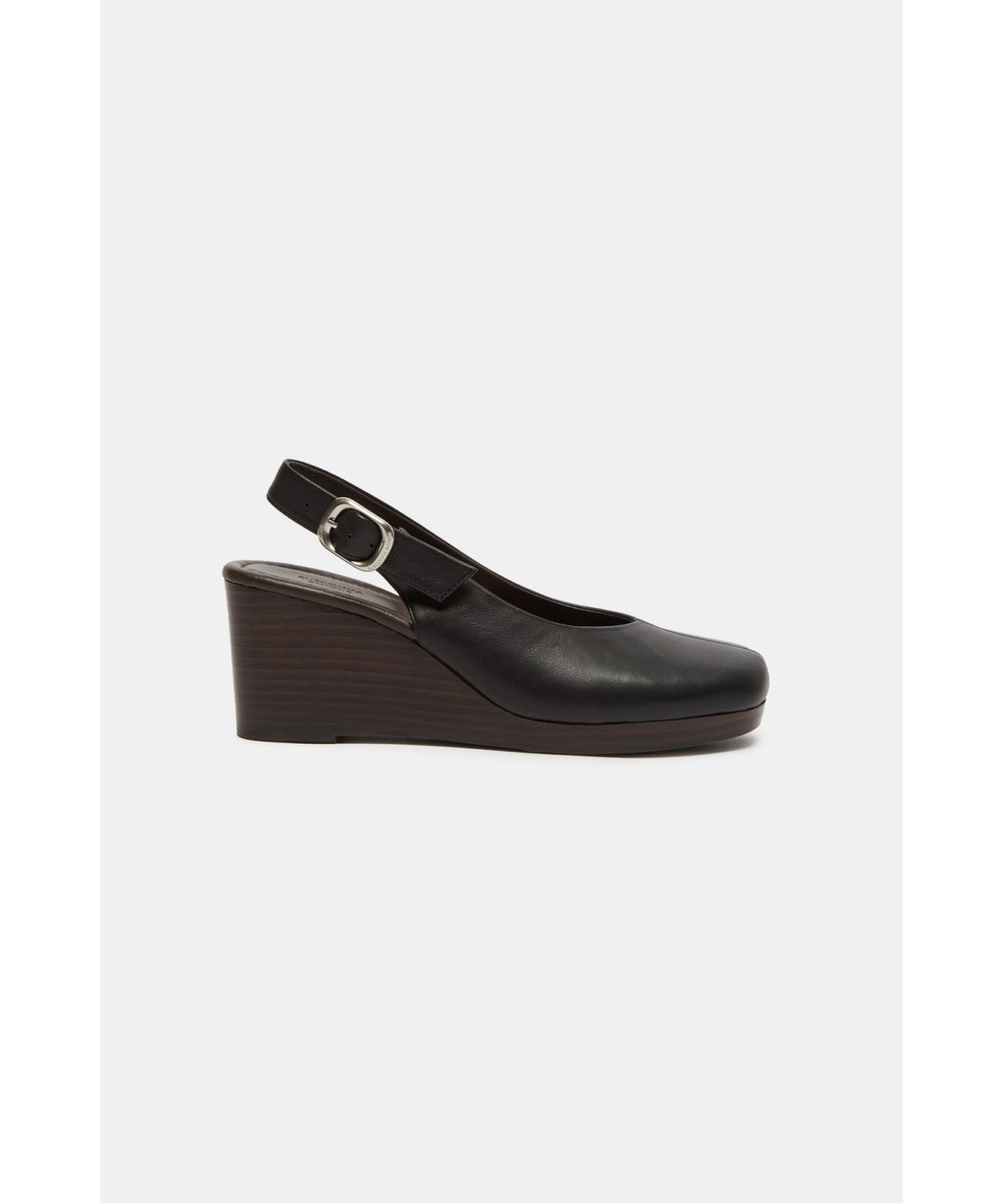 슈콤마보니(SUECOMMA BONNIE) Arch slingback shoes(black)_DG2DA26501BLK