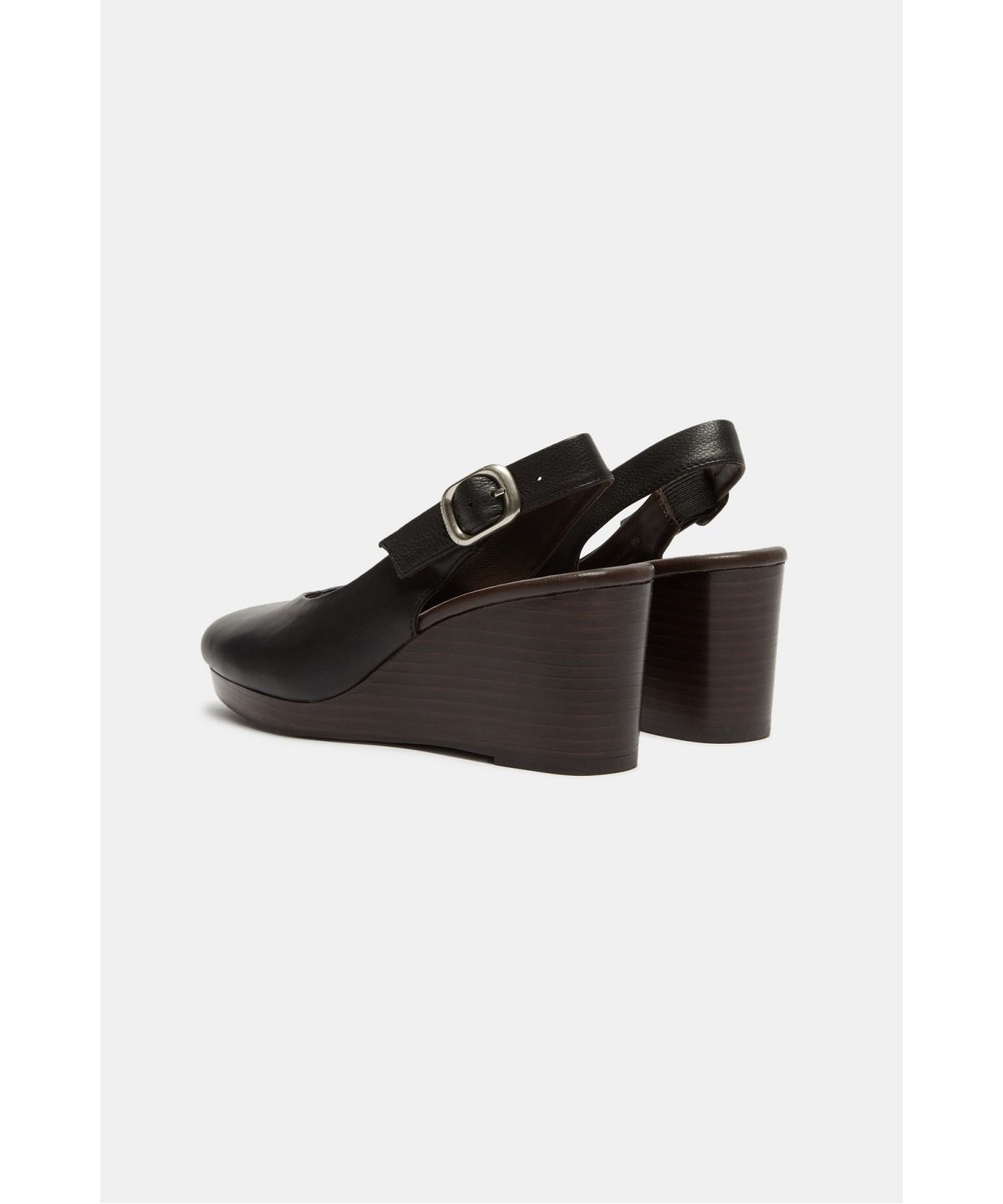 슈콤마보니(SUECOMMA BONNIE) Arch slingback shoes(black)_DG2DA26501BLK