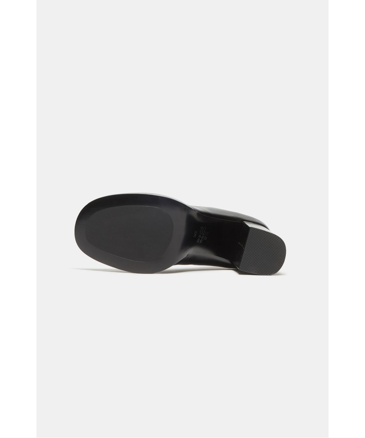 슈콤마보니(SUECOMMA BONNIE) Ribbon platform pumps(black)_DG1BA26507BLK