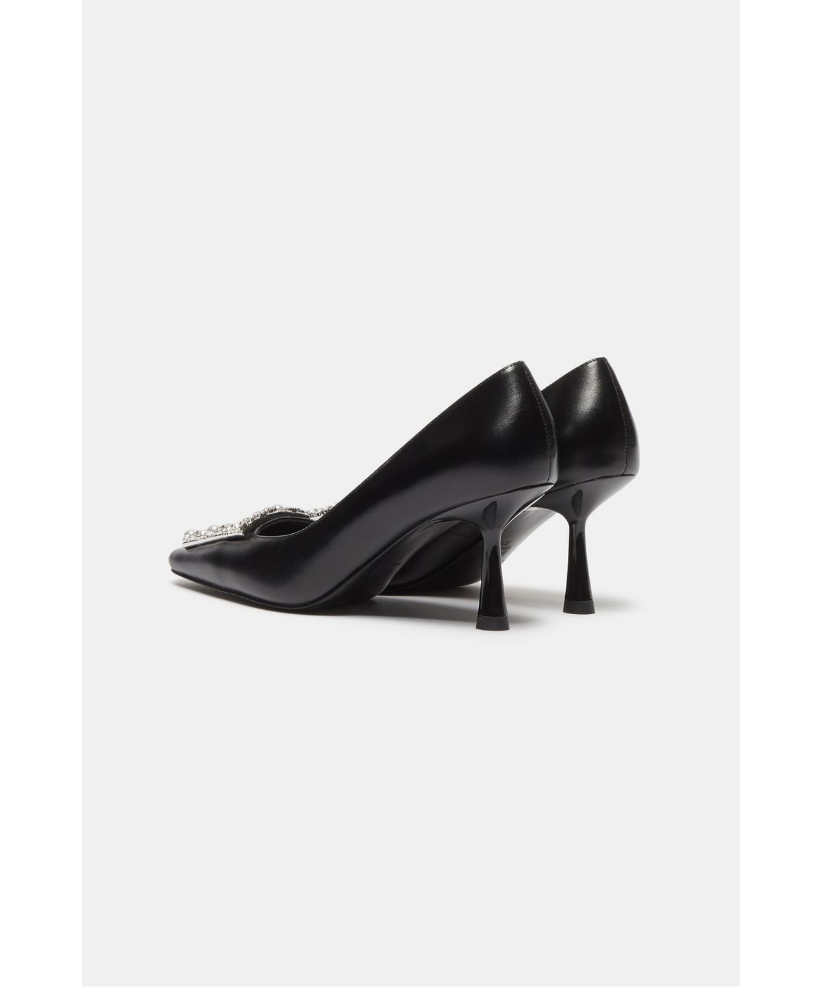 슈콤마보니(SUECOMMA BONNIE) Polygon jewelry pumps(black)_DA1BA26502BLK