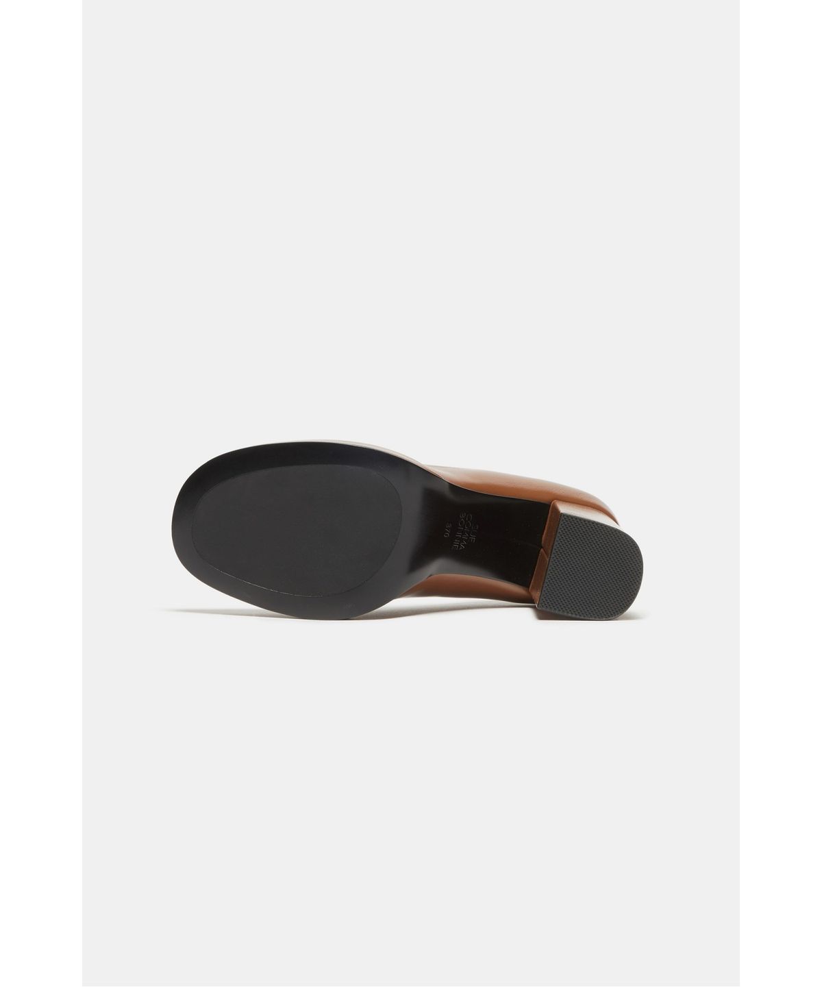 슈콤마보니(SUECOMMA BONNIE) Ribbon platform pumps(brown)_DG1BA26507BRN