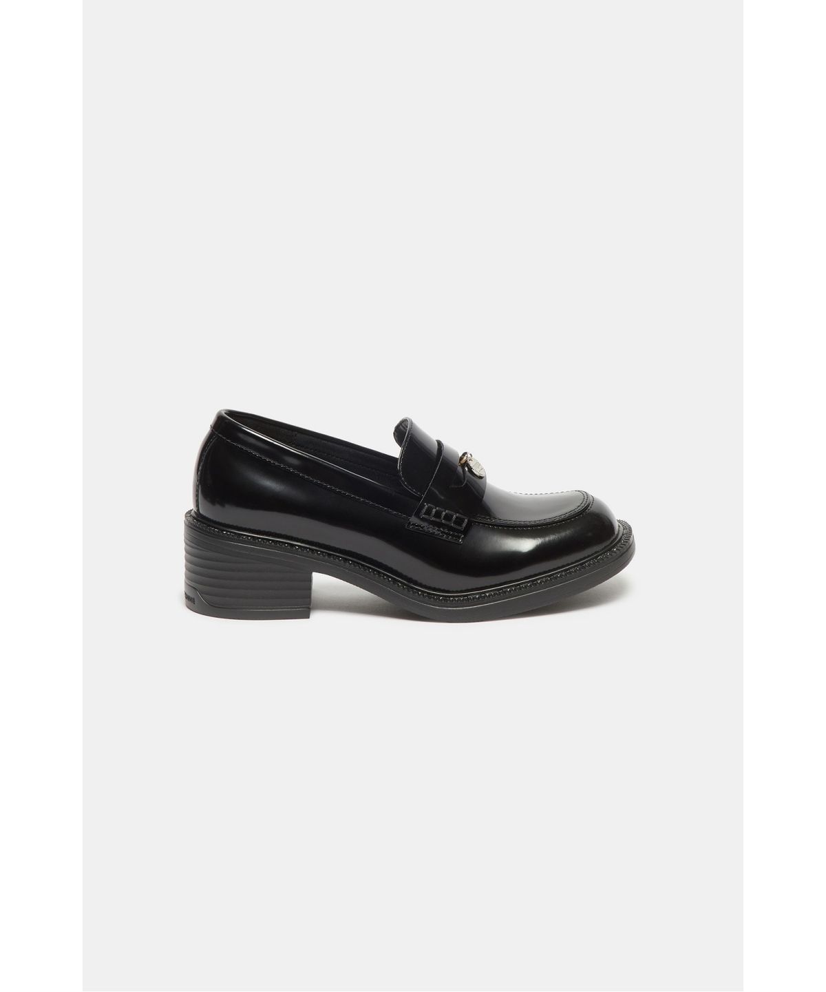 슈콤마보니(SUECOMMA BONNIE) Aura loafer(black)_DG1DA26506BLK