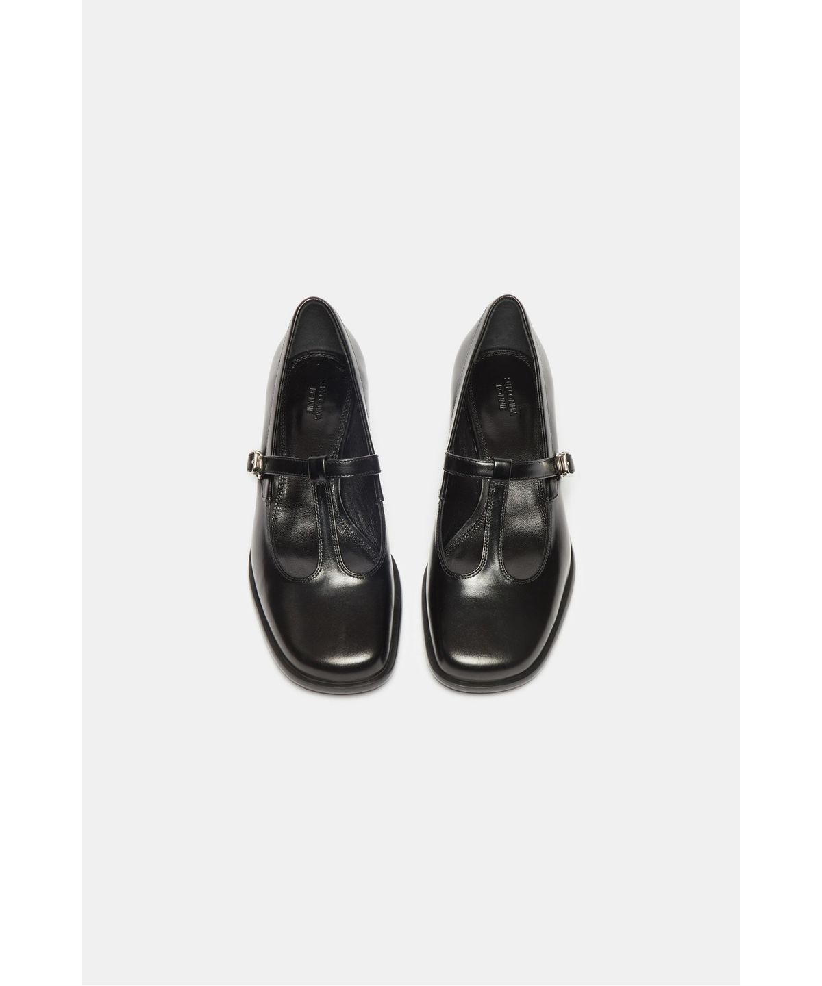 슈콤마보니(SUECOMMA BONNIE) T-strap mary jane flats(black)_DG1DA26509BLK