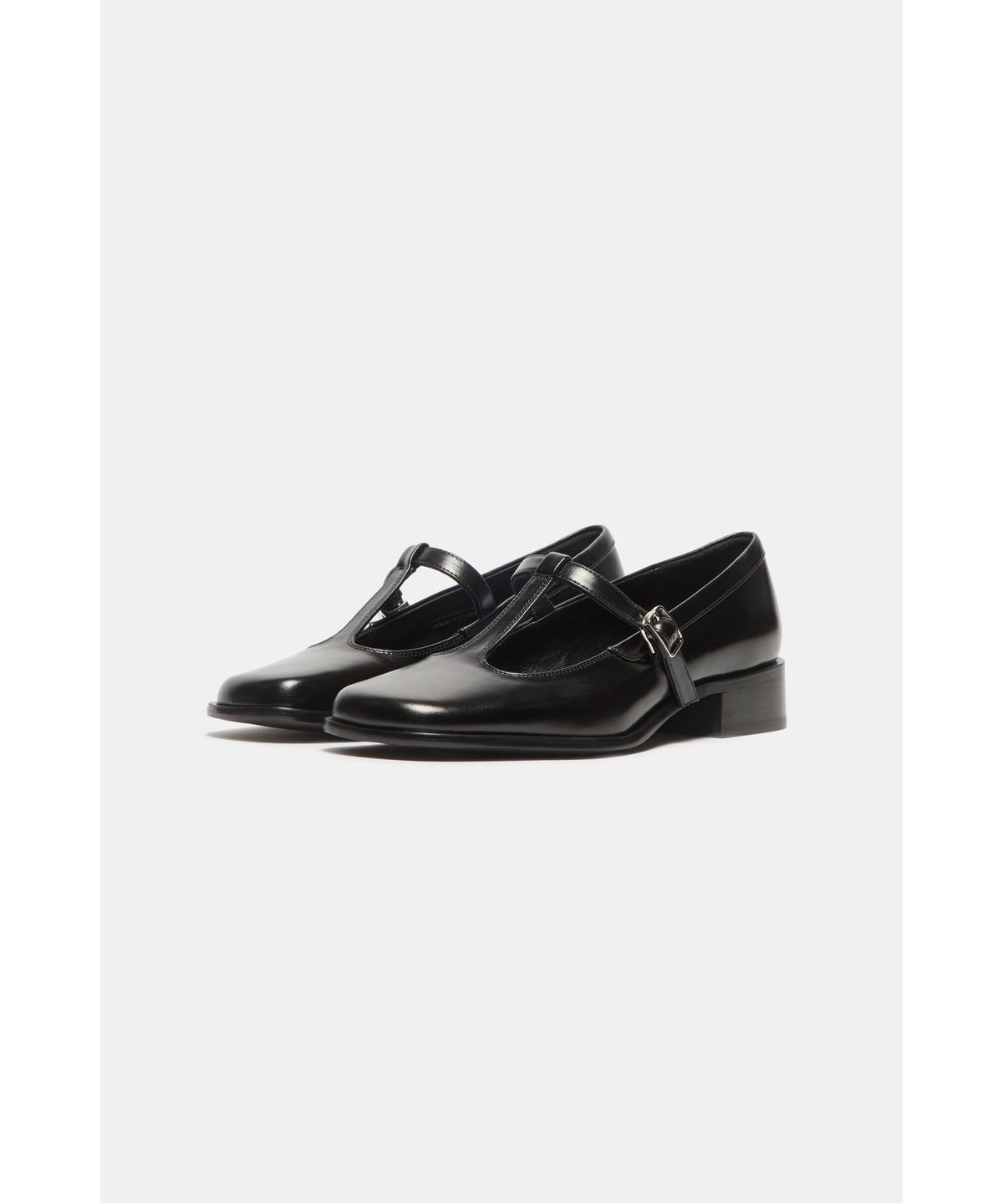슈콤마보니(SUECOMMA BONNIE) T-strap mary jane flats(black)_DG1DA26509BLK