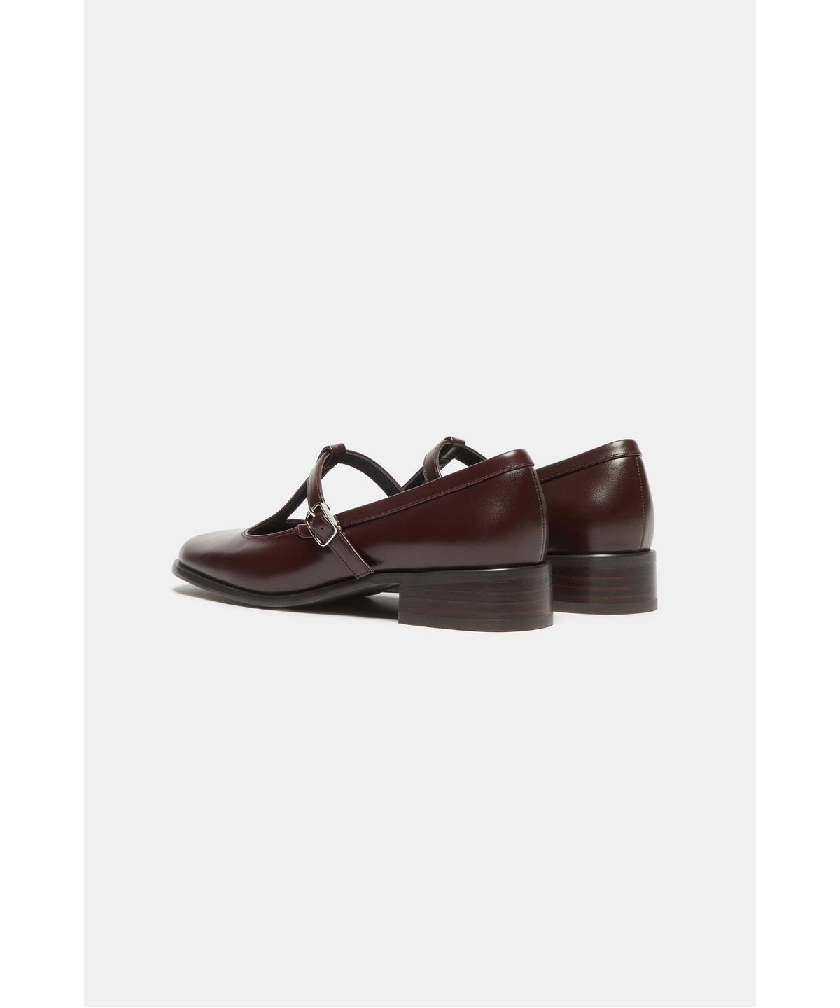 슈콤마보니(SUECOMMA BONNIE) T-strap mary jane flats(wine)_DG1DA26509WIN