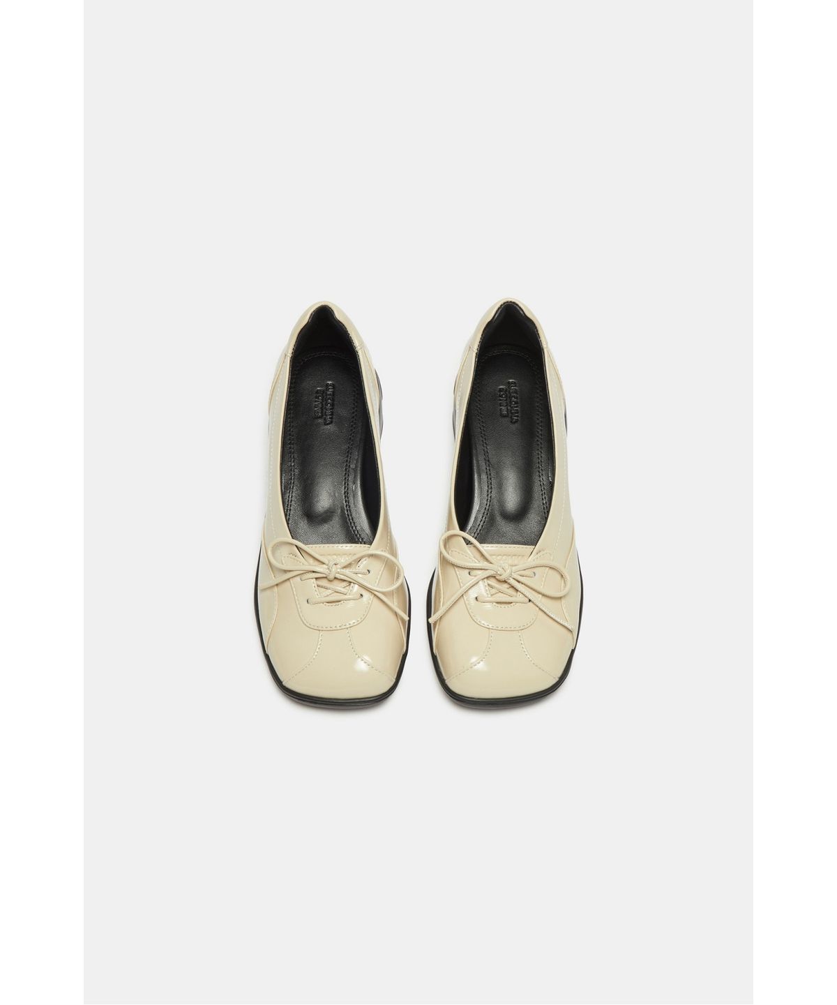 슈콤마보니(SUECOMMA BONNIE) Wedge ribbon flats(beige)_DG4DA26522BEE