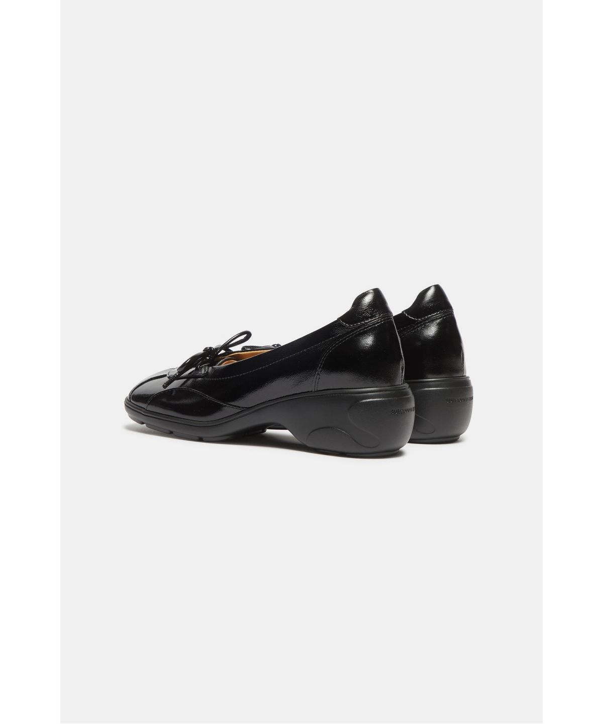 슈콤마보니(SUECOMMA BONNIE) Wedge ribbon flats(black)_DG4DA26522BLK