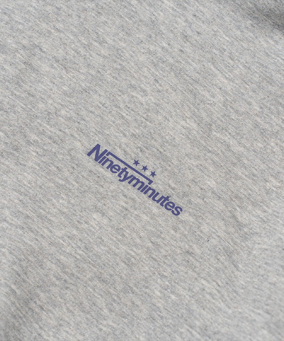 나인티미닛(NINETYMINUTES) 워밍업 스트링 후드티 (그레이)