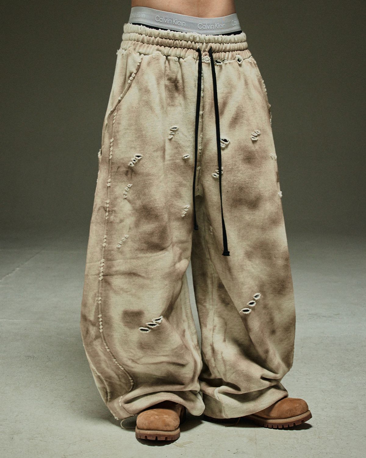 뭉(MWOONG) Destroyed P mud brown B