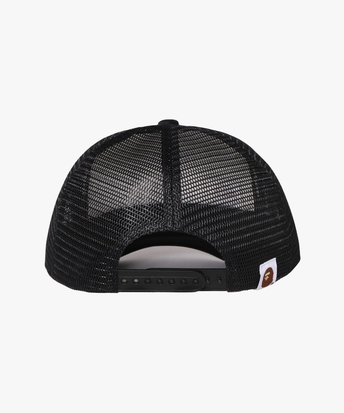 베이프(BAPE) 콜리지 메쉬 캡 BLACK