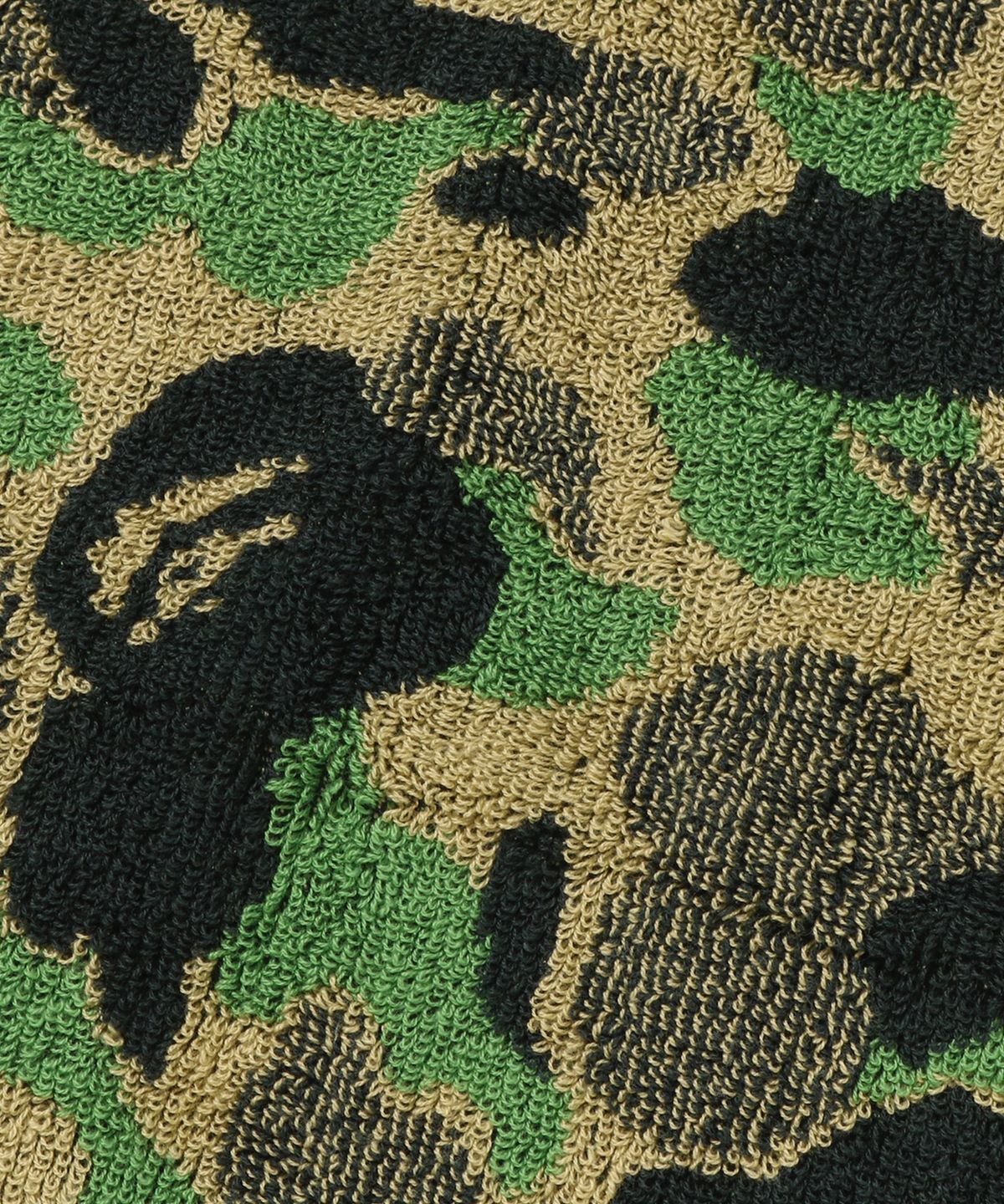 베이프(BAPE) ABC 카모 워시 타월 GREEN