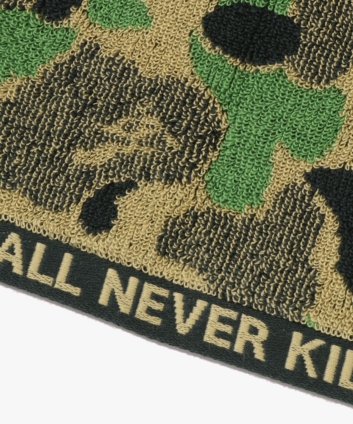 베이프(BAPE) ABC 카모 워시 타월 GREEN