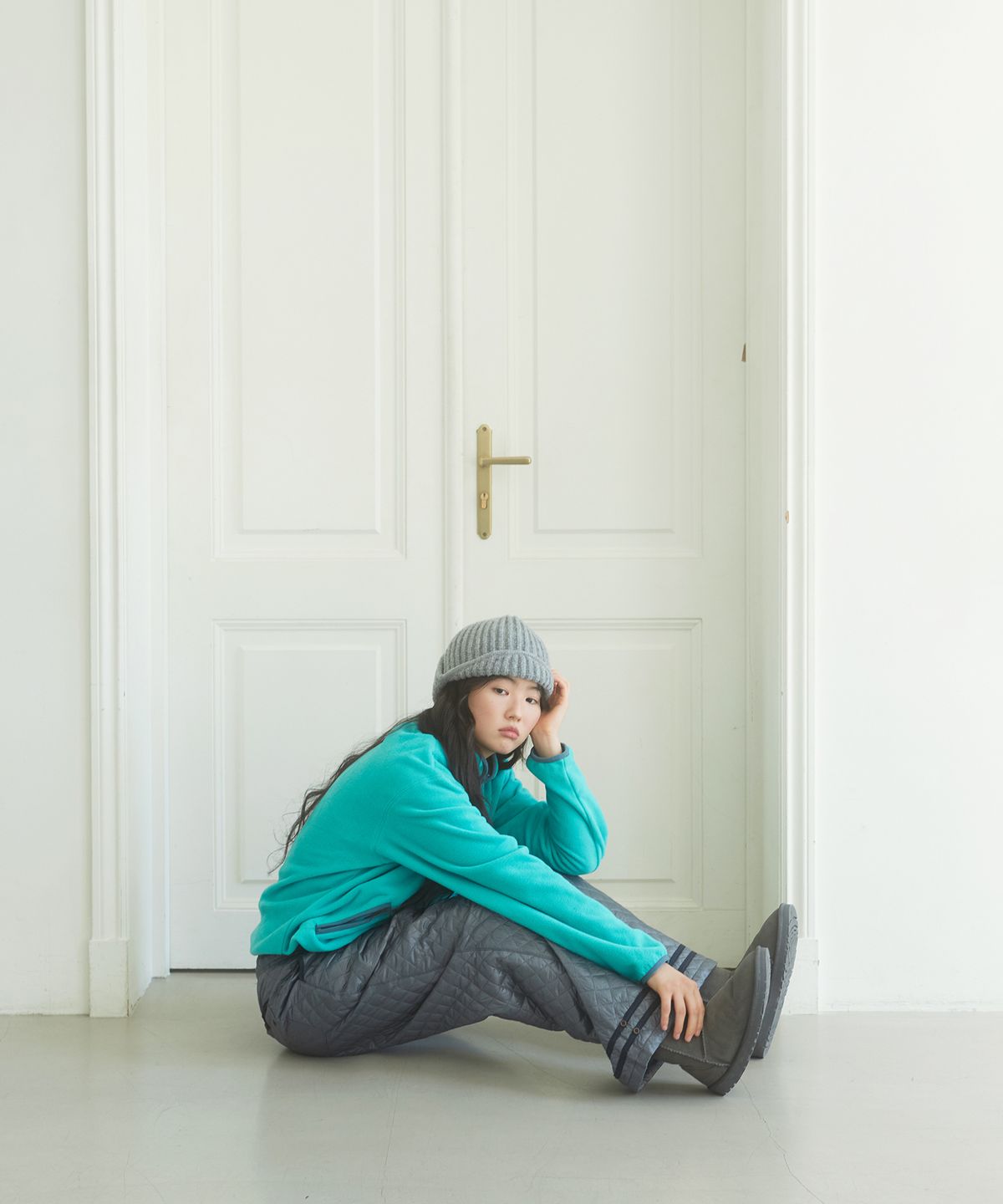 데프가먼츠(DEFGARMENTS) DEFG FLEECE HALF ZIP UP [6COLOR]