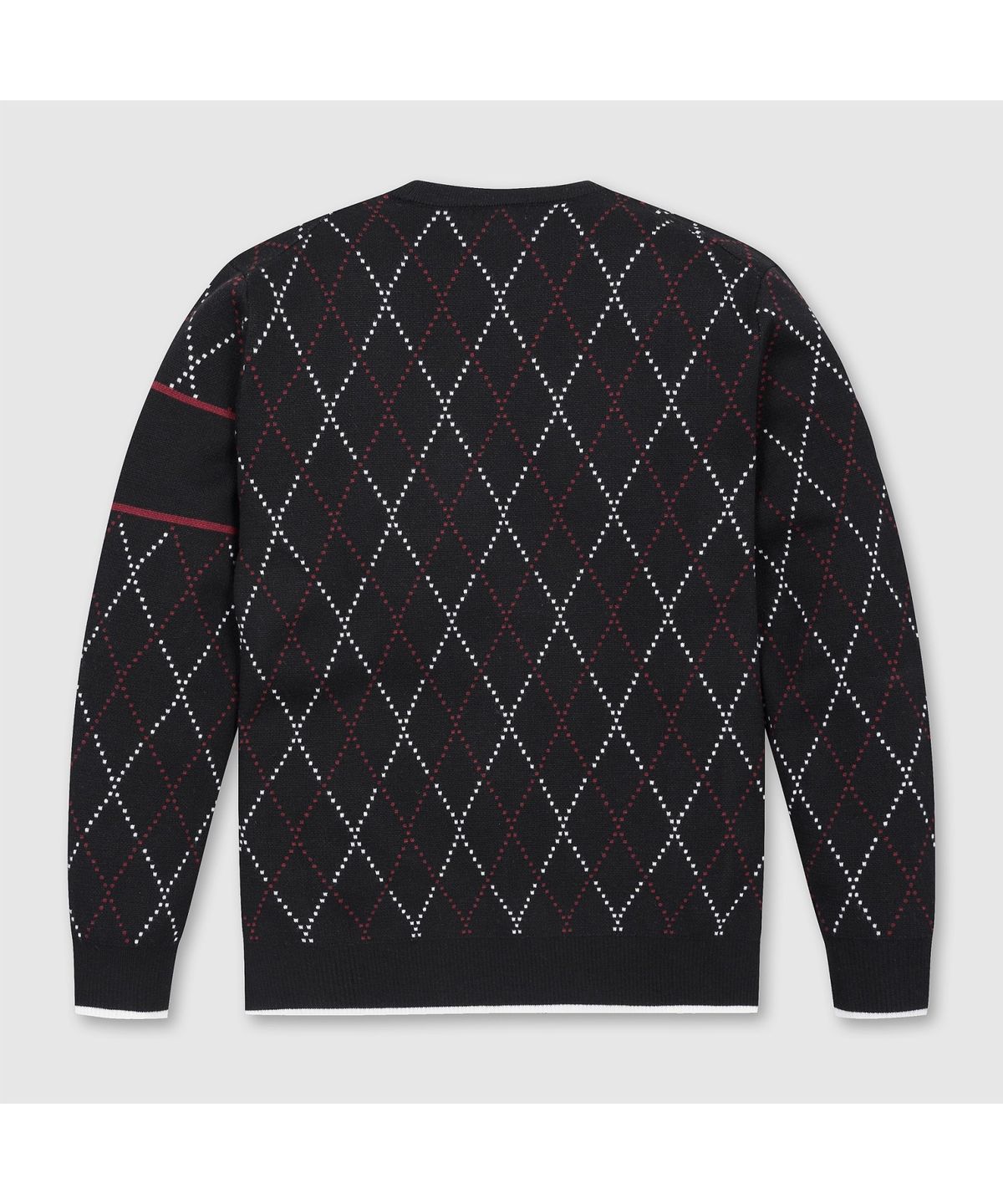 골든베어(GOLDEN BEAR) (남성) Argyle Crewneck Sweater G4WAW26001BKX