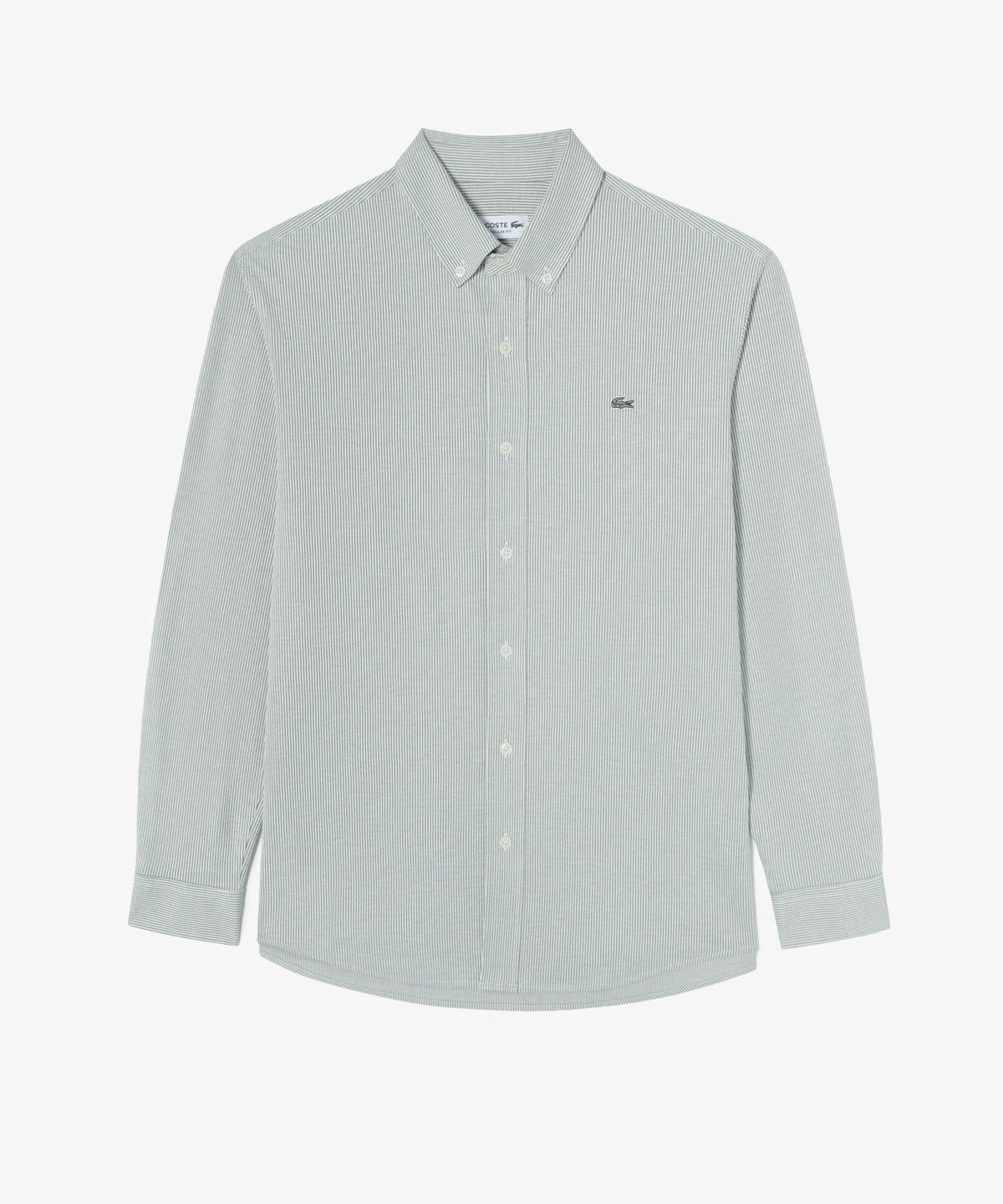 라코스테(LACOSTE) 남성 텍스처 저지 스트라이프 셔츠 CH542E-56N BMY
