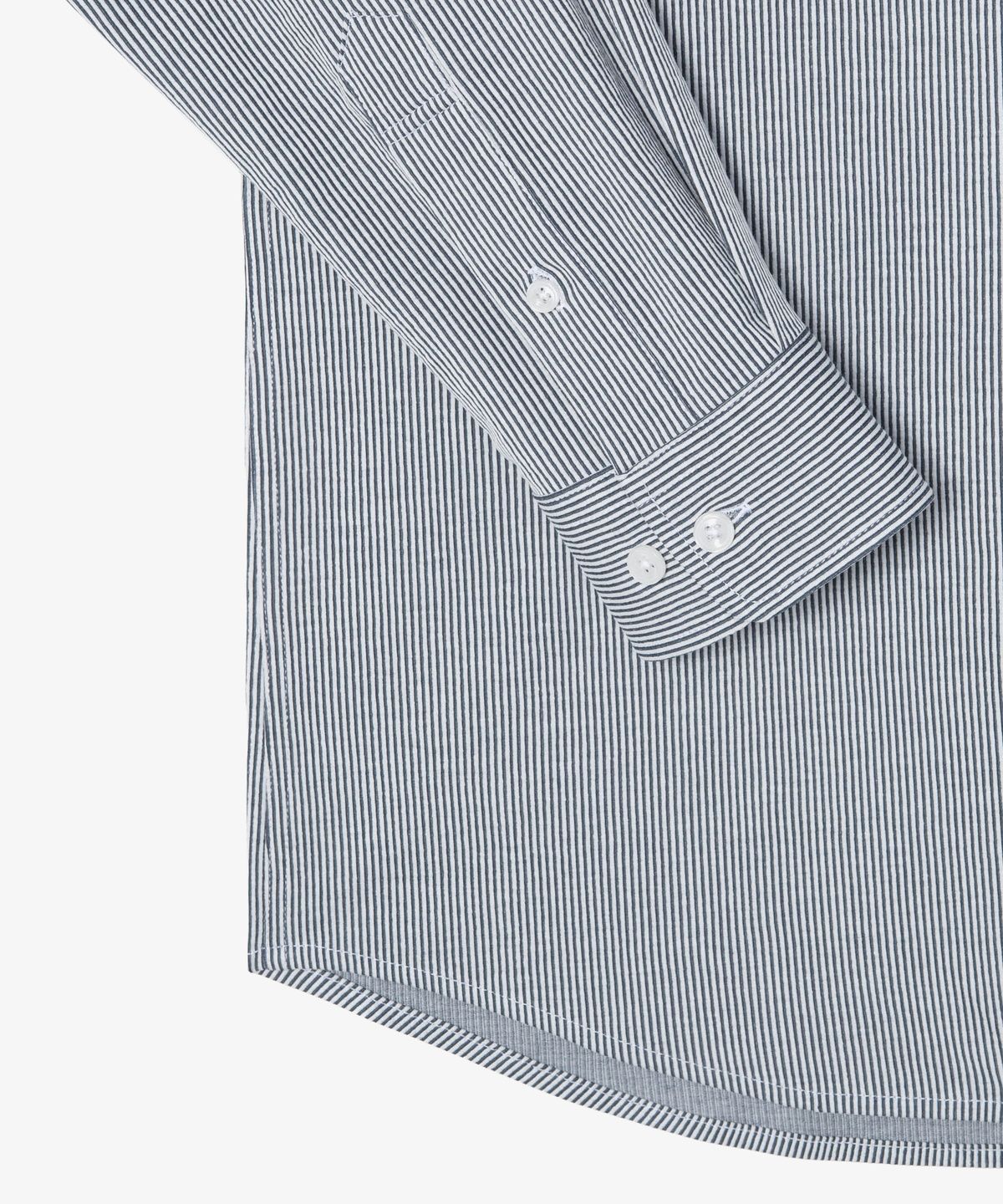 라코스테(LACOSTE) 남성 텍스처 저지 스트라이프 셔츠 CH542E-56N 7EZ