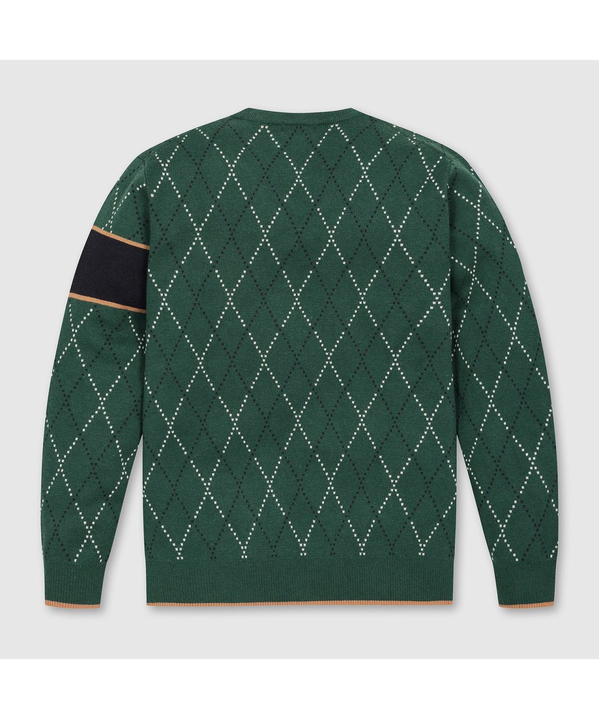 골든베어(GOLDEN BEAR) (남성) Argyle Crewneck Sweater G4WAW26001GRX