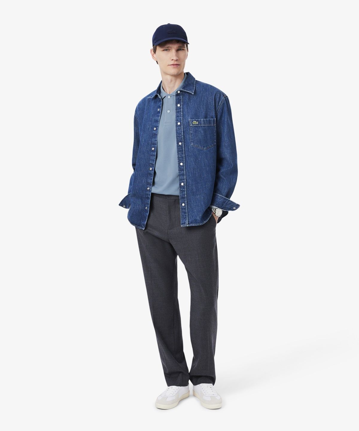 라코스테(LACOSTE) 남성 L1212 LIGHT 긴팔 폴로 셔츠 PH3508-56N 57I