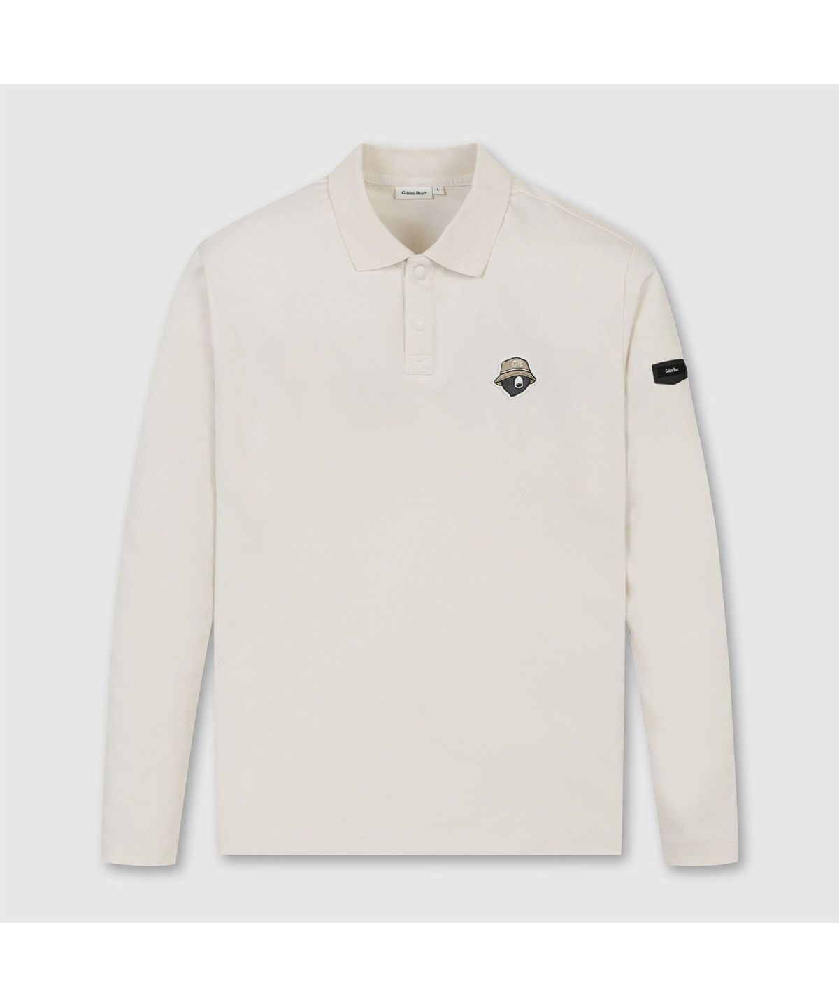 골든베어(GOLDEN BEAR) (공용) Polo Collar Essential LS T-shirt G4TAW26001BEX