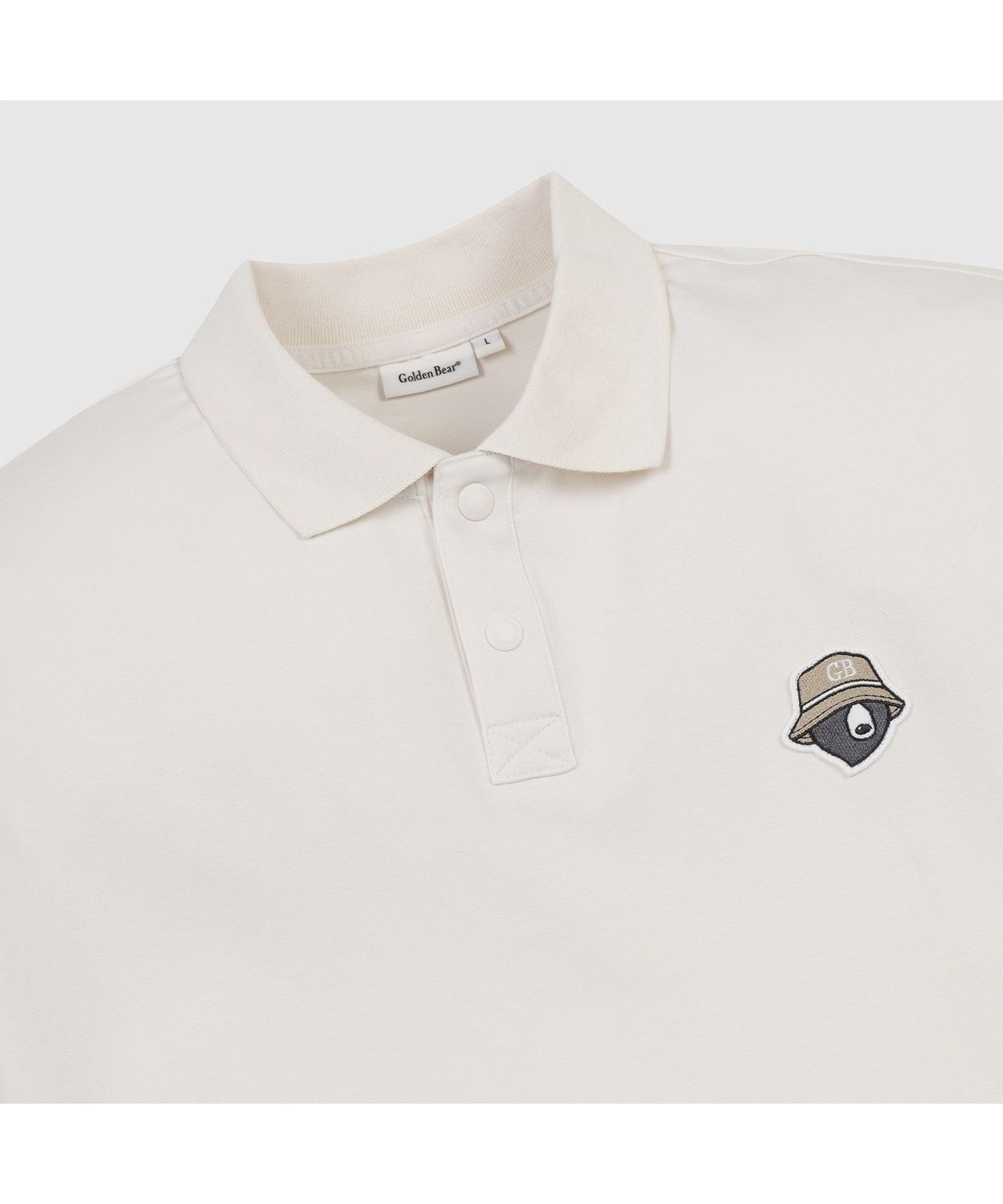 골든베어(GOLDEN BEAR) (공용) Polo Collar Essential LS T-shirt G4TAW26001BEX