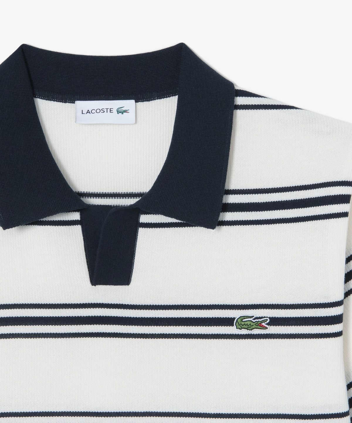 라코스테(LACOSTE) 남성 멀티 스트라이프 반팔 스웨터 폴로 셔츠 PH288E-56N 166