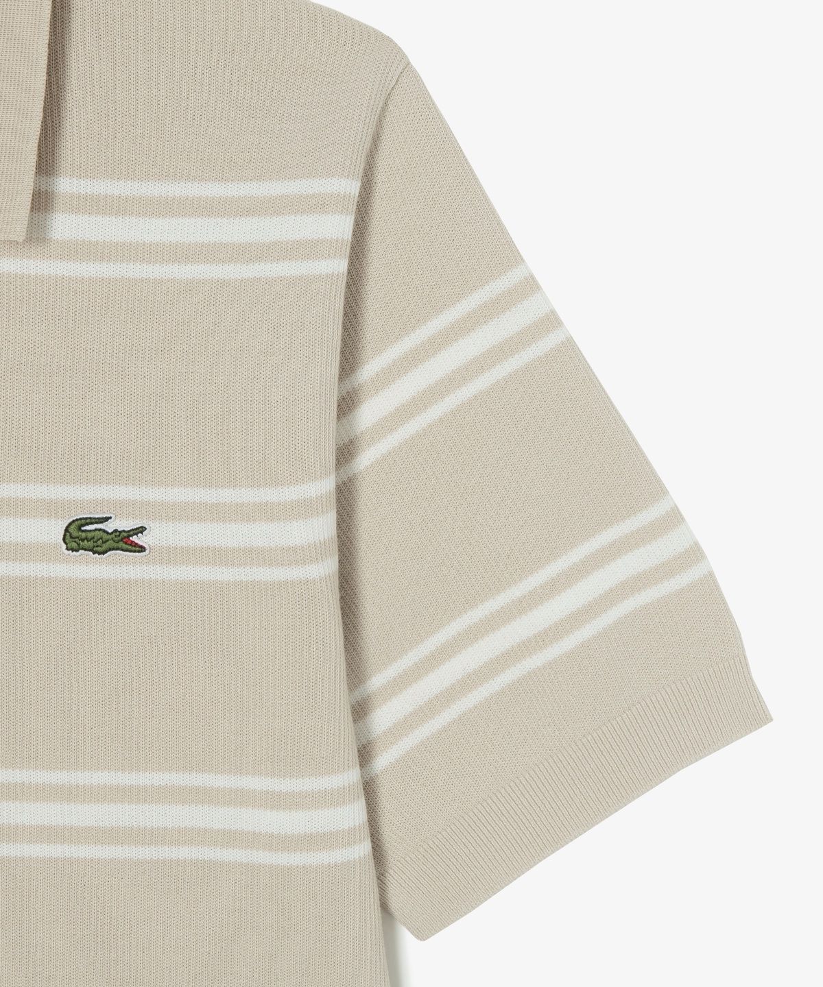 라코스테(LACOSTE) 남성 멀티 스트라이프 반팔 스웨터 폴로 셔츠 PH288E-56N I18