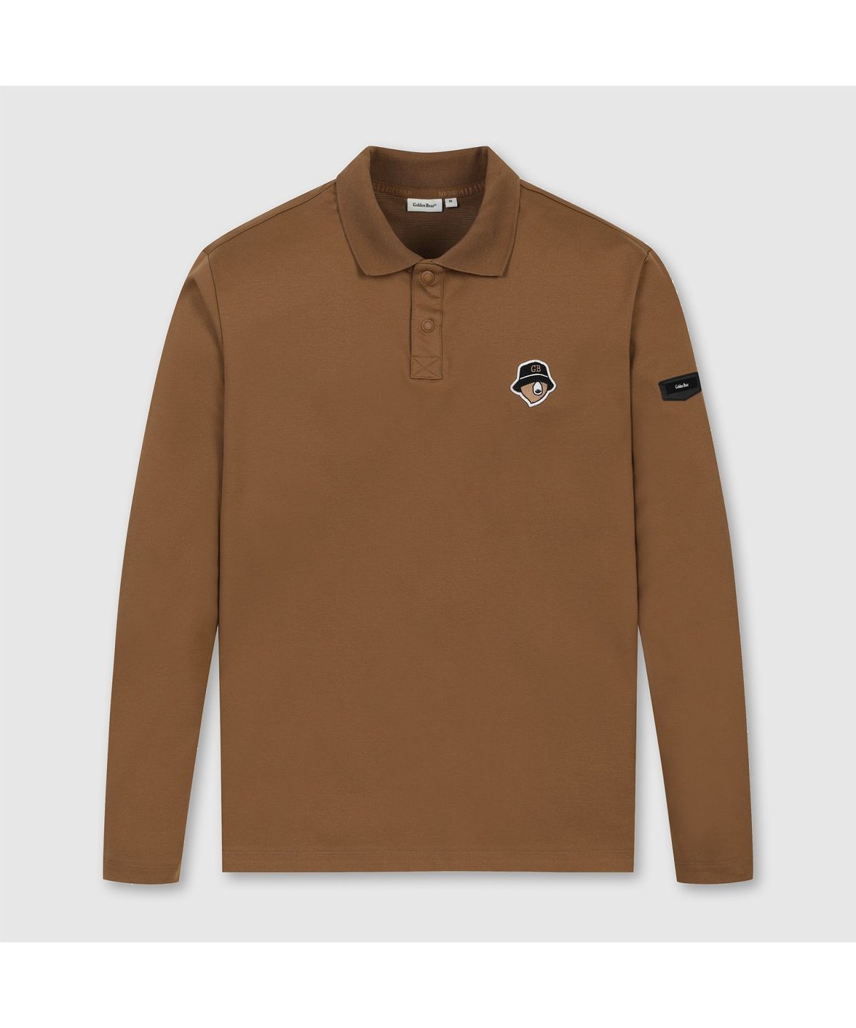골든베어(GOLDEN BEAR) (공용) Polo Collar Essential LS T-shirt G4TAW26001BRX