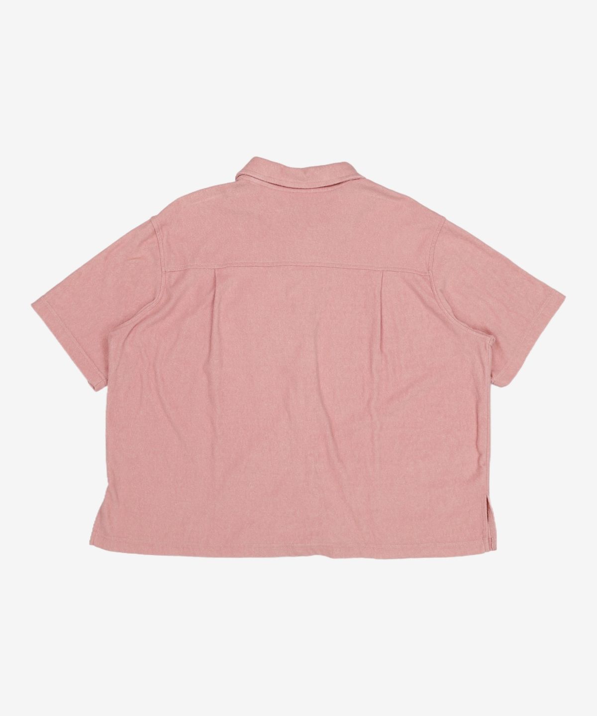 제너럴 아이디어(GENERAL IDEA) 코지 테리 반팔 셔츠 [PINK] / S22D04001 FREE