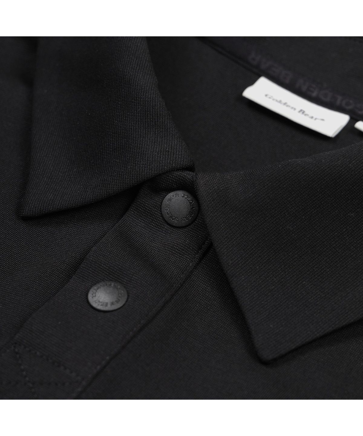 골든베어(GOLDEN BEAR) (공용) Essential Polo Collar LS T-shirt G4TAW26005BKX
