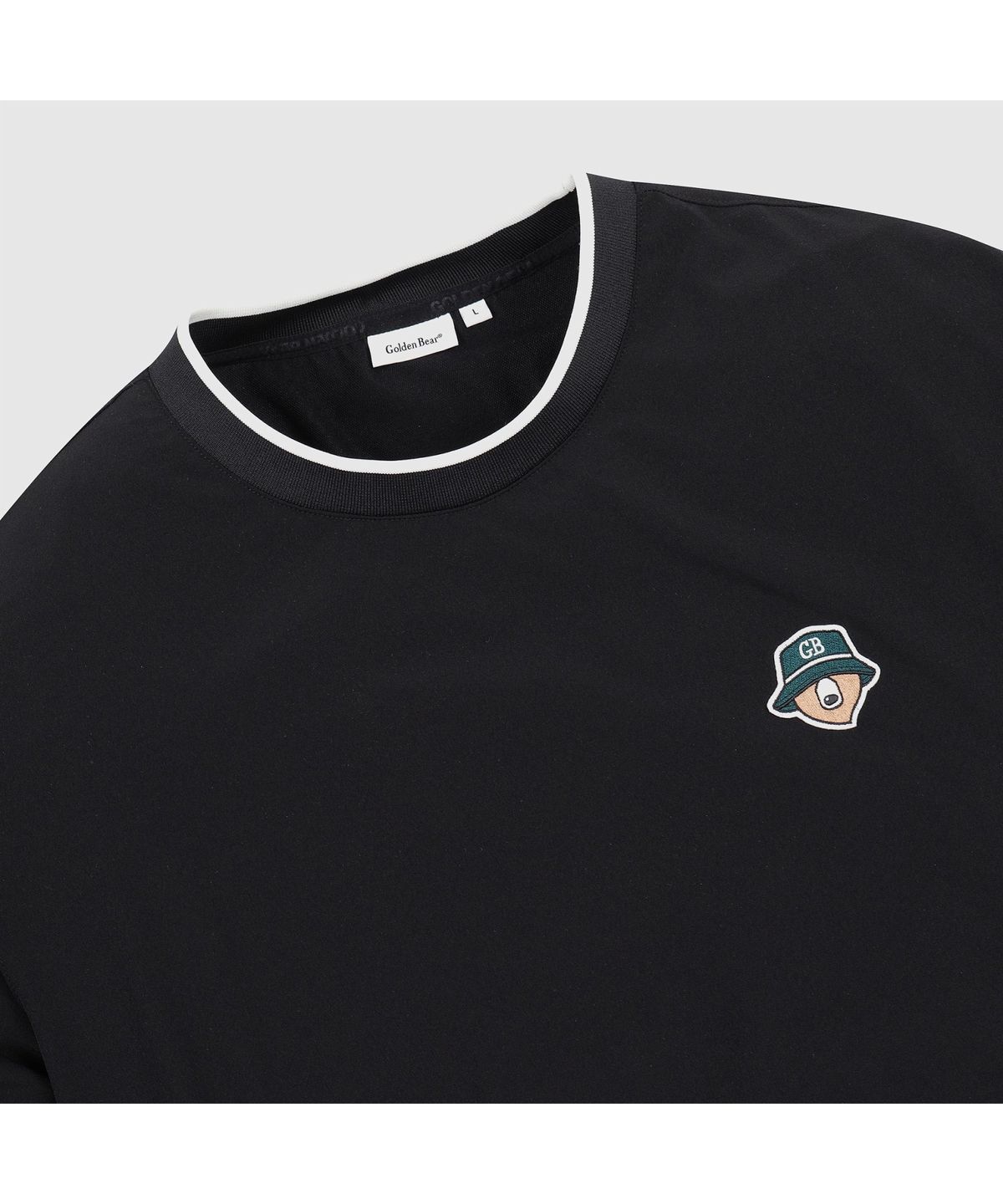 골든베어(GOLDEN BEAR) (남성) Essential Crewneck Woven Pullover G4TAW26003BKX