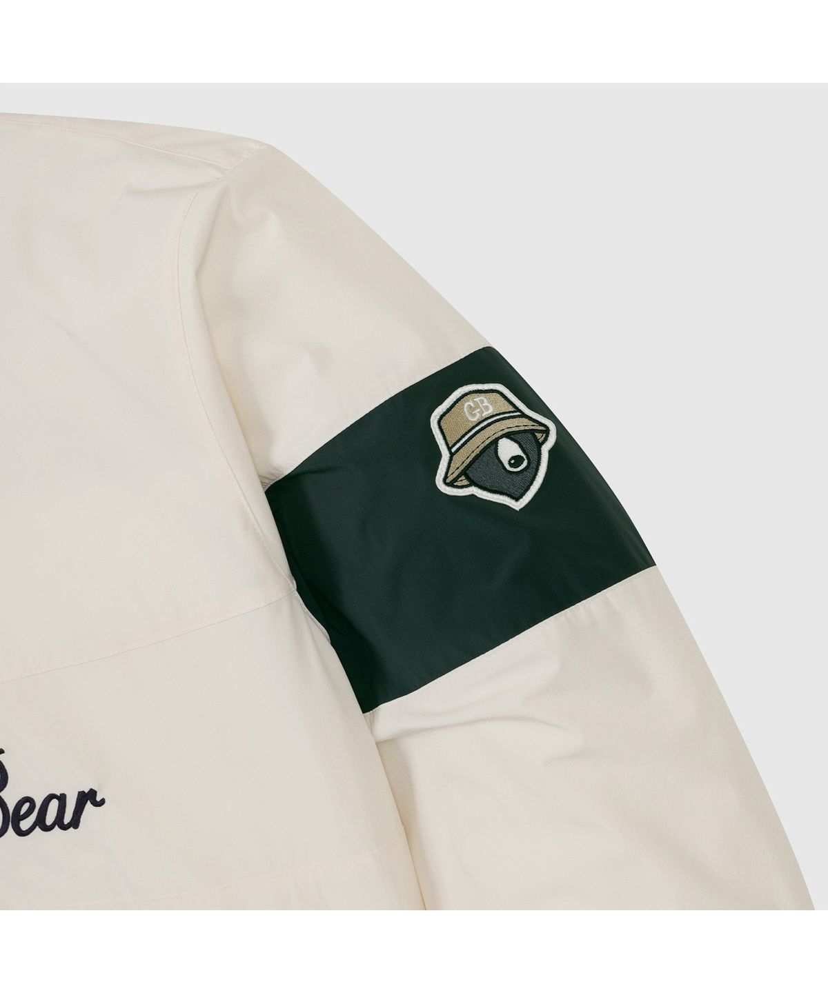 골든베어(GOLDEN BEAR) (남성) Woven Lined Half-Zip Pullover G4TAW26007IVX