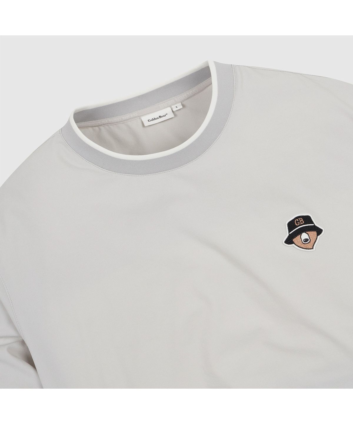 골든베어(GOLDEN BEAR) (남성) Essential Crewneck Woven Pullover G4TAW26003GYX