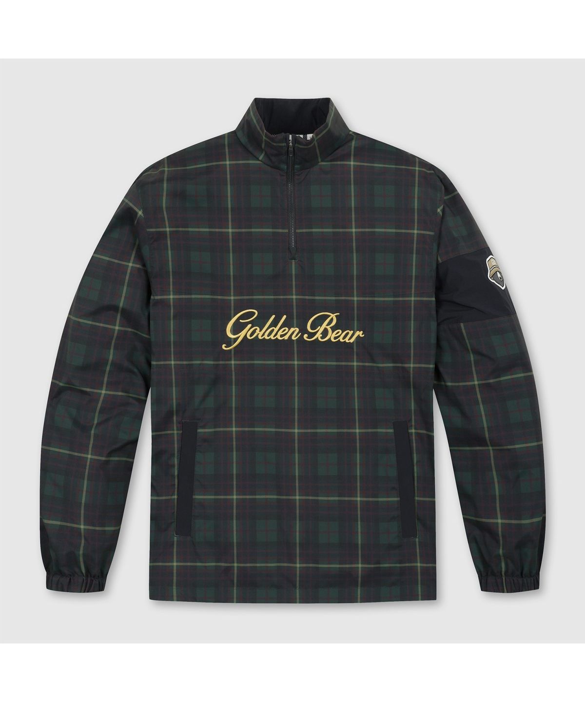 골든베어(GOLDEN BEAR) (남성) Woven Lined Half-Zip Pullover G4TAW26007GRX