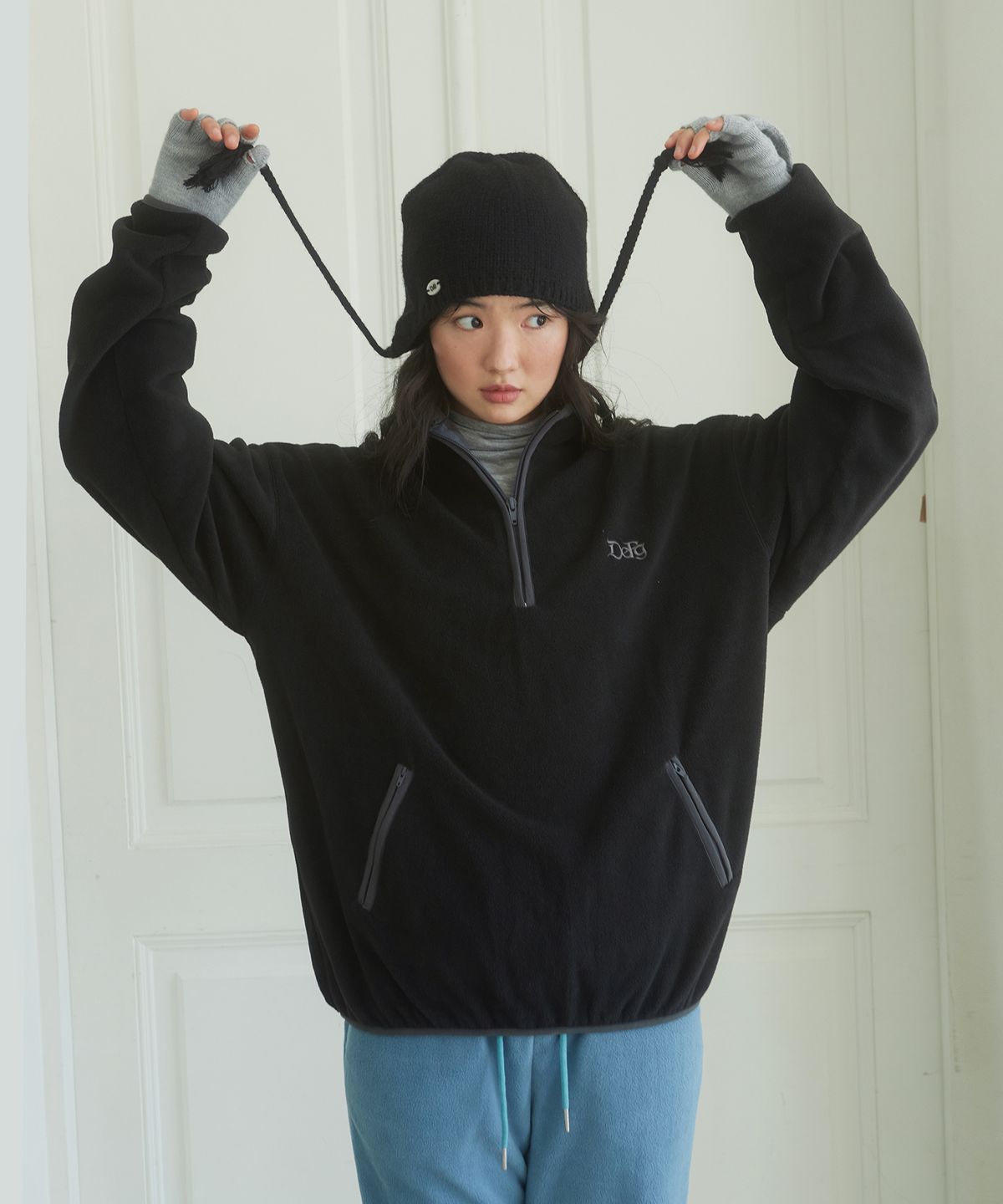 데프가먼츠(DEFGARMENTS) KNIT EARMUFF BEANIE [4COLOR]