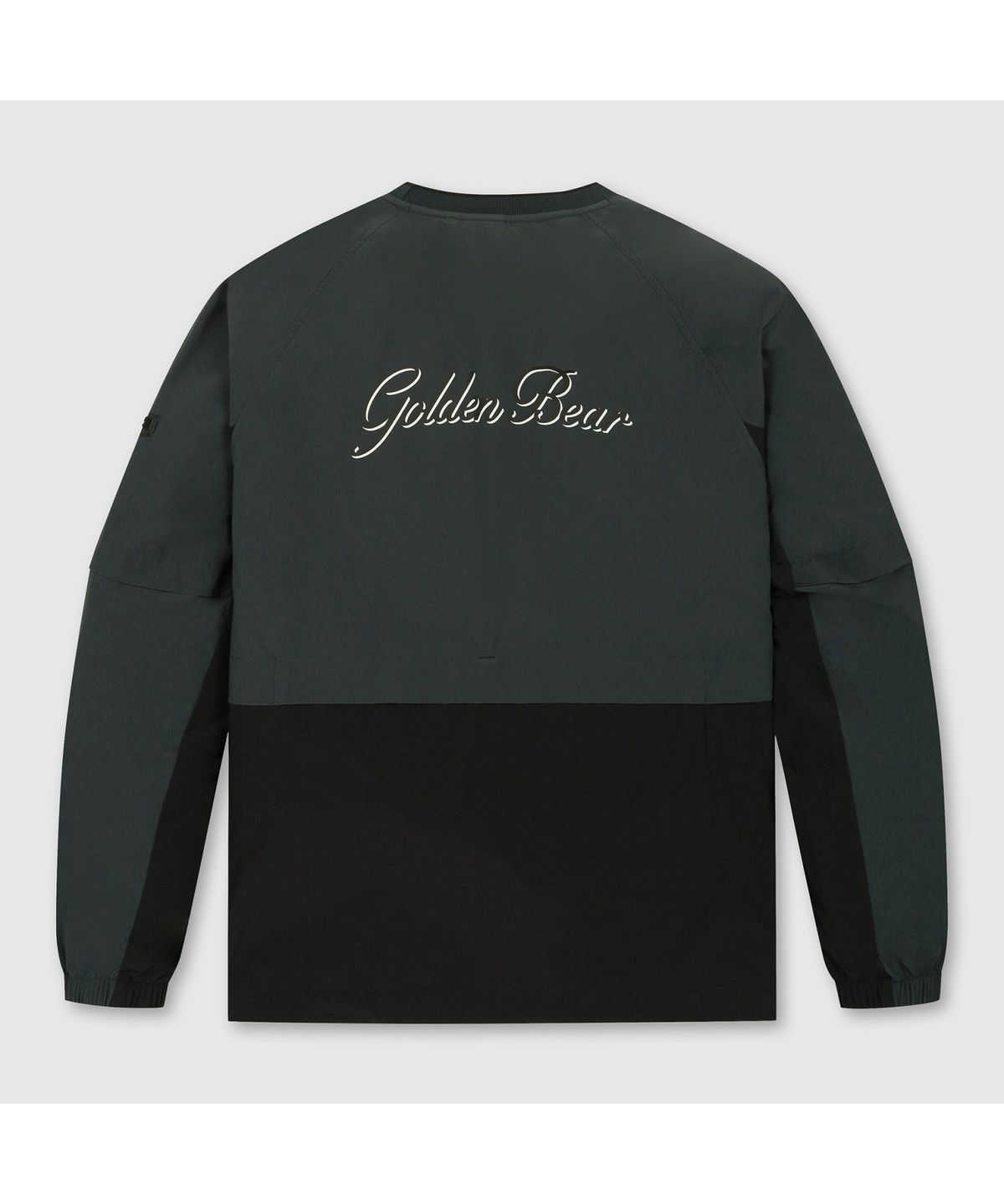 골든베어(GOLDEN BEAR) (남성) Crewneck Mesh Lined Woven Pullover G4TAW26006GRX