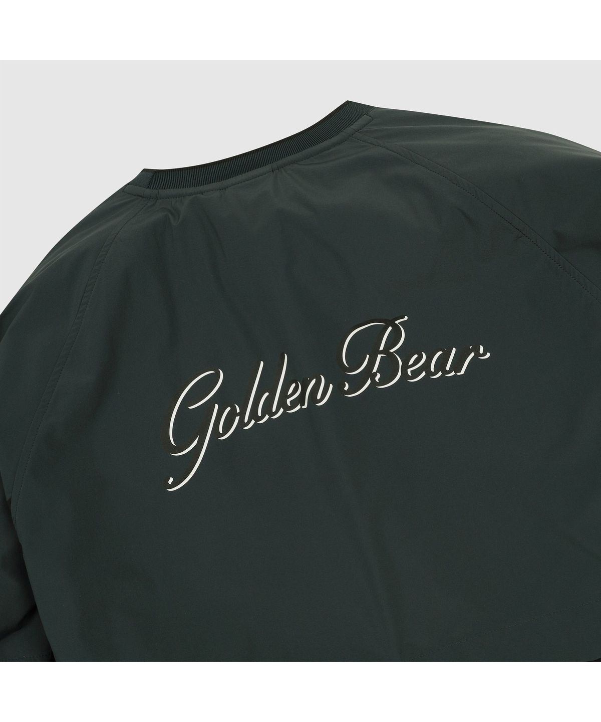 골든베어(GOLDEN BEAR) (남성) Crewneck Mesh Lined Woven Pullover G4TAW26006GRX