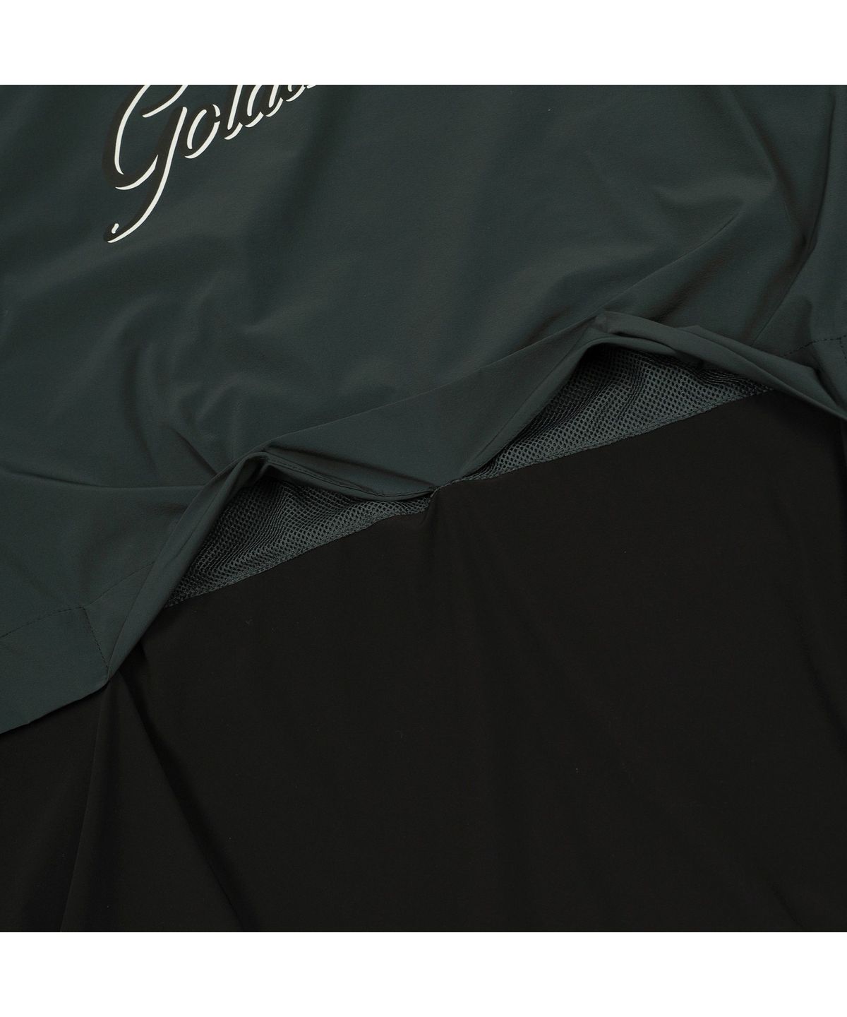 골든베어(GOLDEN BEAR) (남성) Crewneck Mesh Lined Woven Pullover G4TAW26006GRX